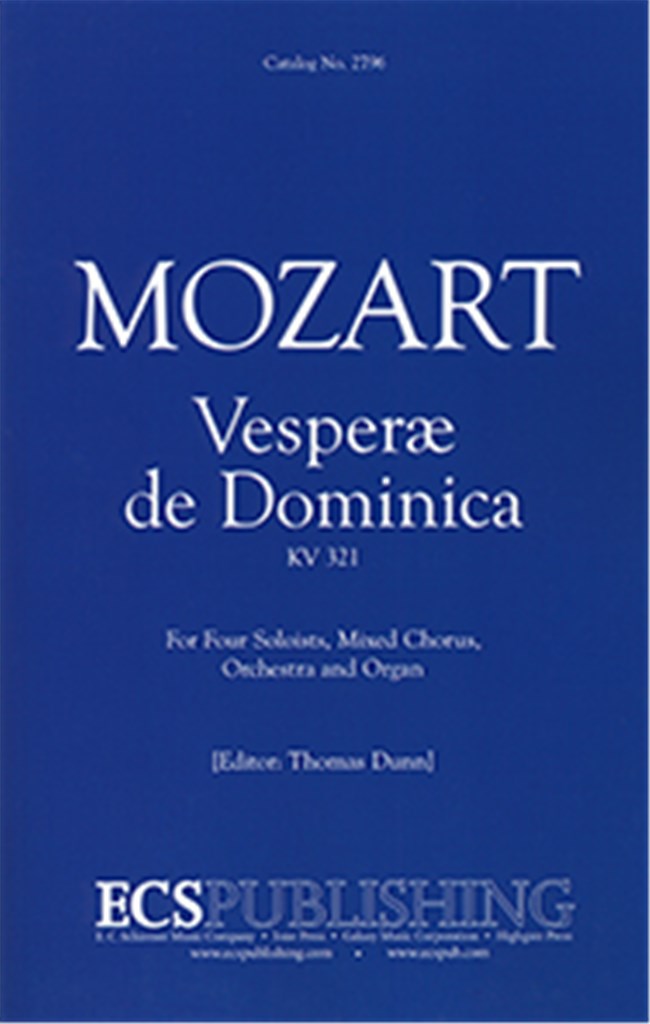 Vesperae de Dominica, K.321